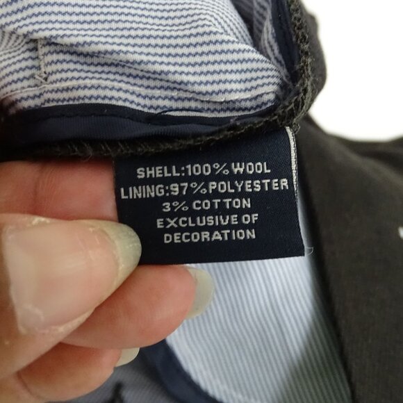 Tailorbyrd Collection Wool Dress Pants Men Size 38 X 30 Super 100s Italian Styli - Picture 7 of 13